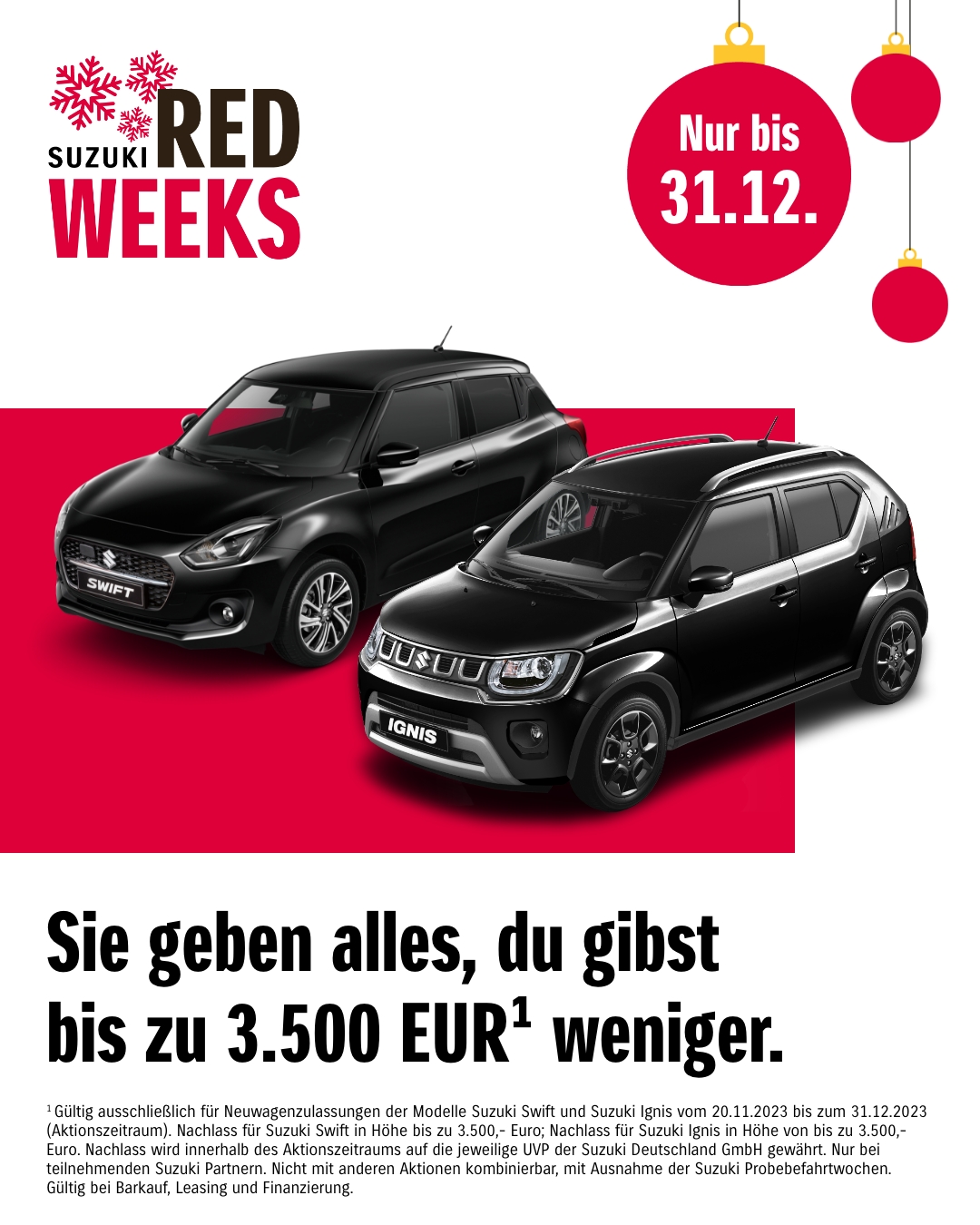 Suzuki Red Weeks