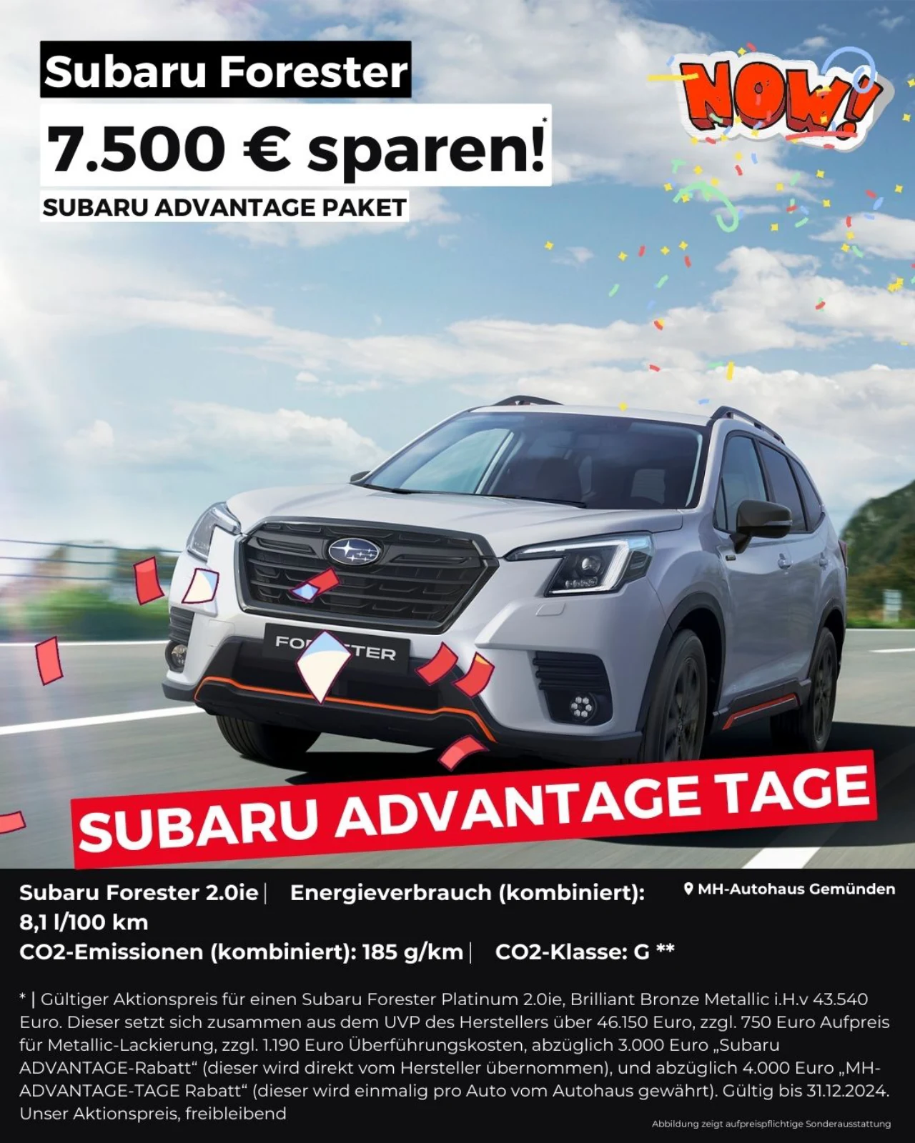 Advantage-Tage - Bis zu 7.500 Euro sparen*