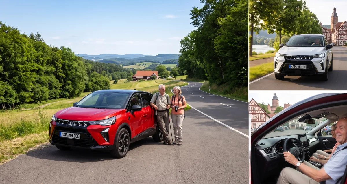 Mitsubishi ASX im Spessart genießen
