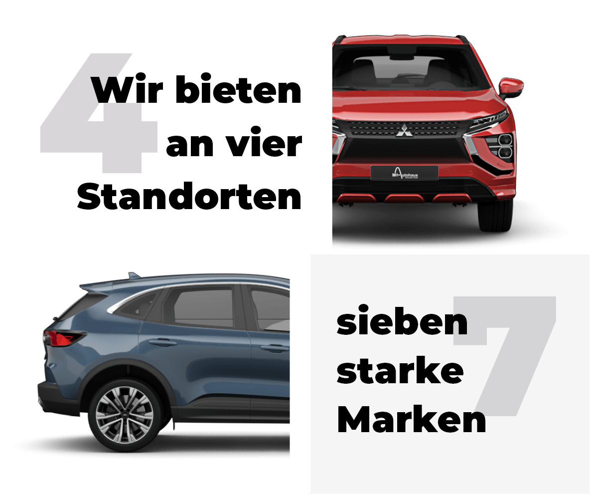 Vier Standorte und Sieben Marken